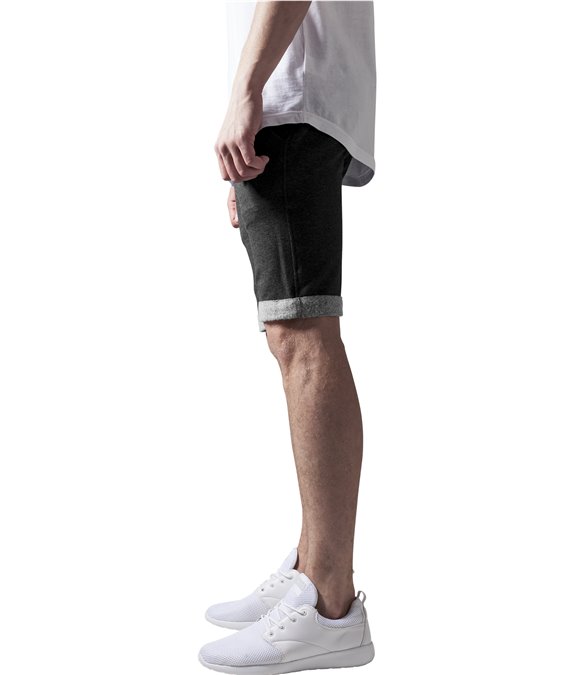 Urban Classics Light Turnup Sweatshorts Charcoal 1